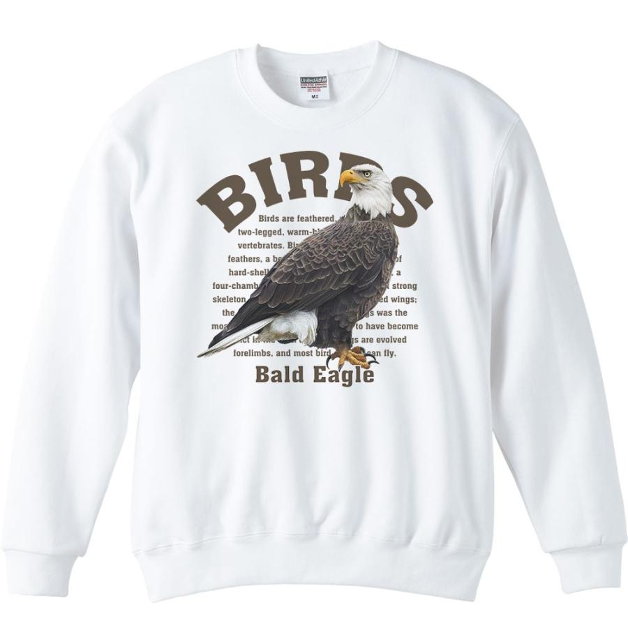 ハクトウワシ 白頭鷲 鳥シリーズ トレーナー Ss444 Myds 通販 Yahoo ショッピング