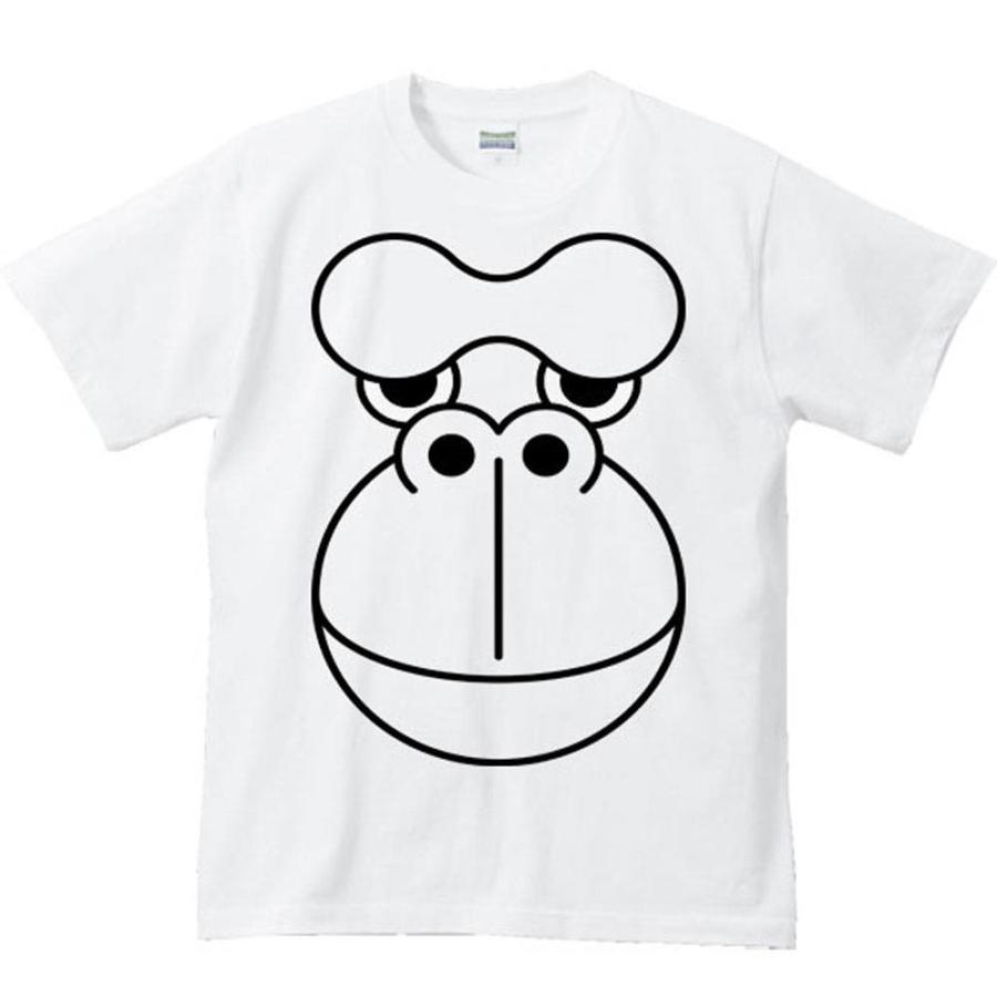 ゴリラ（ファニーフェイス・ごりら）/半袖Ｔシャツ　　 |  | 01
