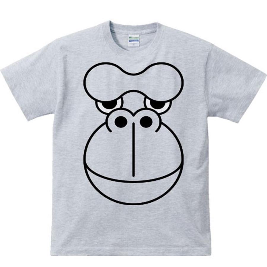 ゴリラ（ファニーフェイス・ごりら）/半袖Ｔシャツ　　 |  | 03