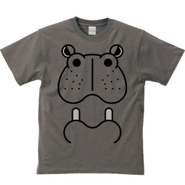 カバ（河馬）ファニーフェイス・かば/半袖Ｔシャツ　　 |  | 03