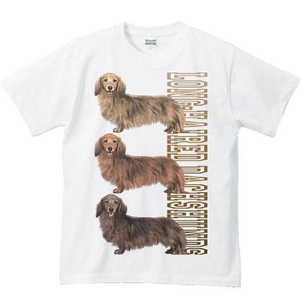ミニチュア ダックスフンド（三色ダックス）犬/半袖Ｔシャツ　　 | 