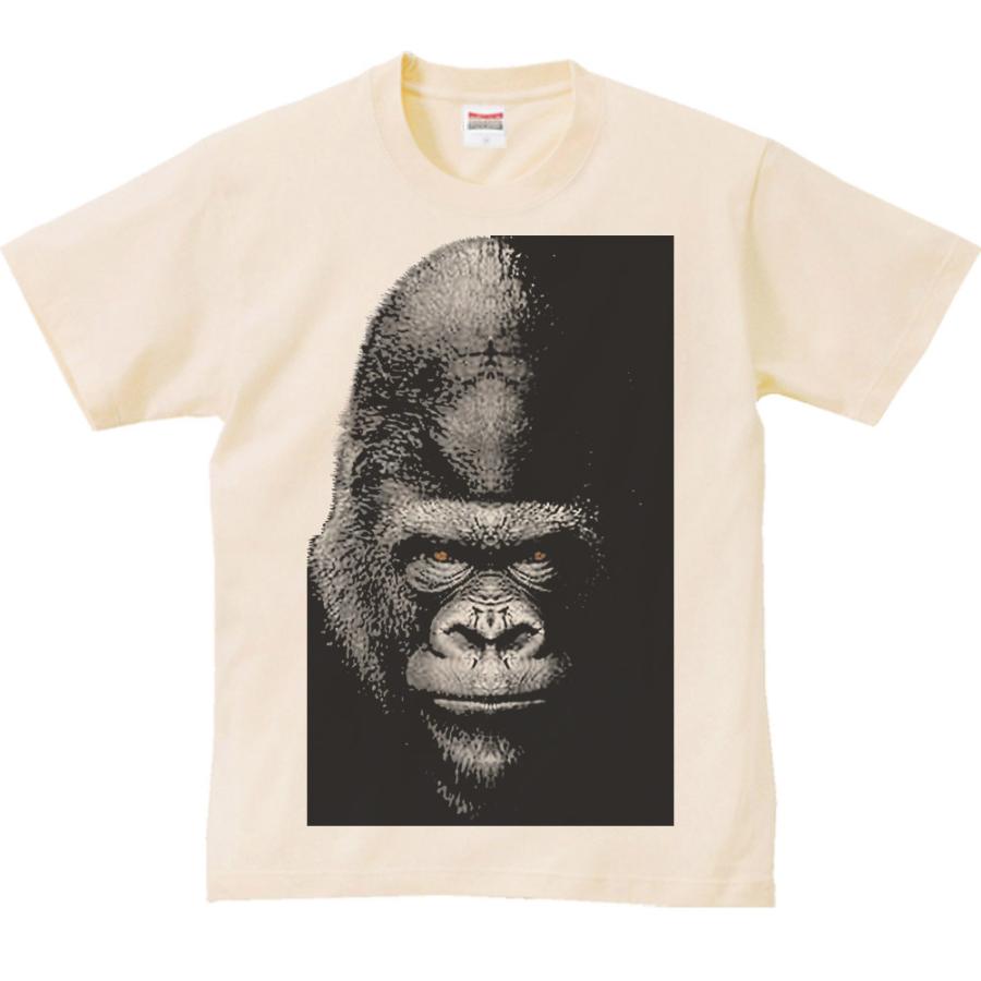 暗闇のゴリラ（ごりら）/半袖Ｔシャツ　　 |  | 02
