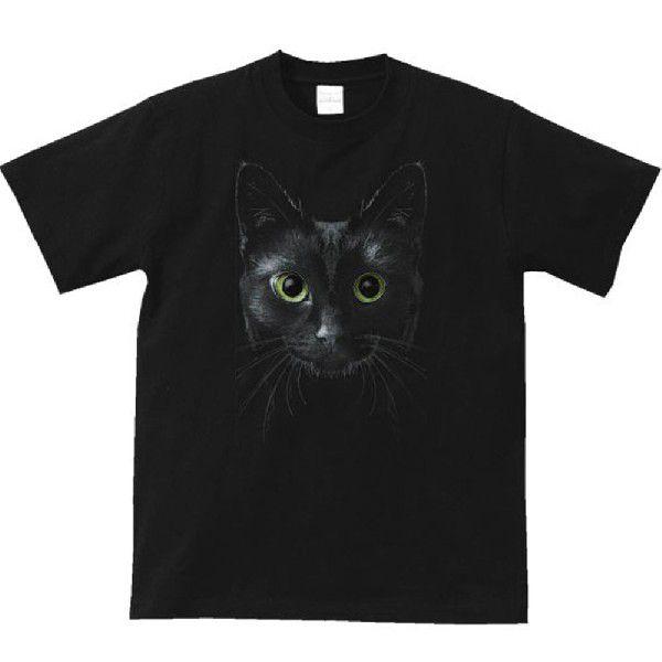 暗闇の黒猫（くろねこ）/半袖Ｔシャツ　　 | 