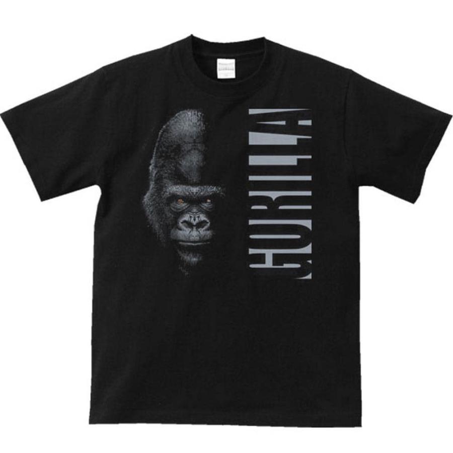 ゴリラ&ロゴ（ごりら）/半袖Ｔシャツ　　 | 