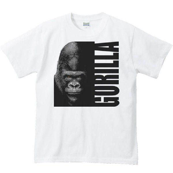 ゴリラ&ロゴ（ごりら）/半袖Ｔシャツ　　 |  | 01