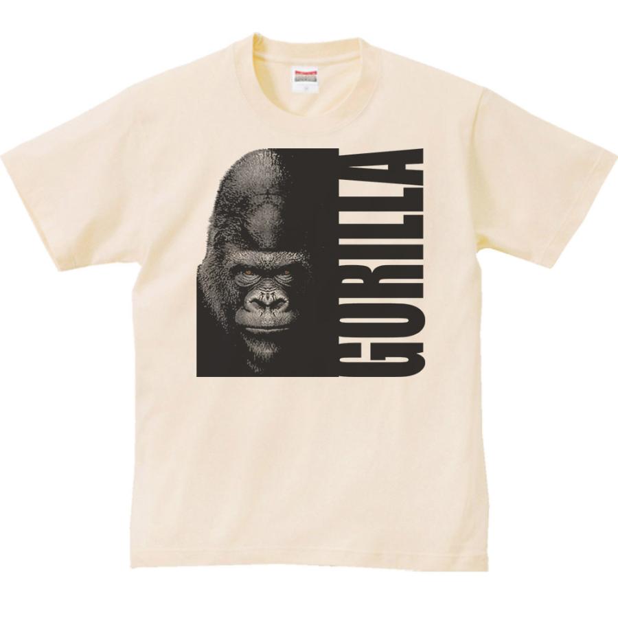 ゴリラ&ロゴ（ごりら）/半袖Ｔシャツ　　 |  | 02
