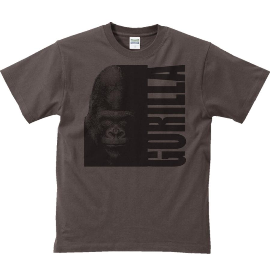 ゴリラ&ロゴ（ごりら）/半袖Ｔシャツ　　 |  | 04