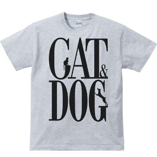 キャット＆ドッグ（犬猿の仲）/半袖Ｔシャツ　　 |  | 03