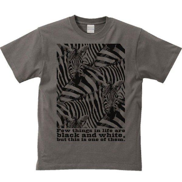 シマウマの群れ（白黒つけられる縞馬）/半袖Ｔシャツ　　 |  | 03