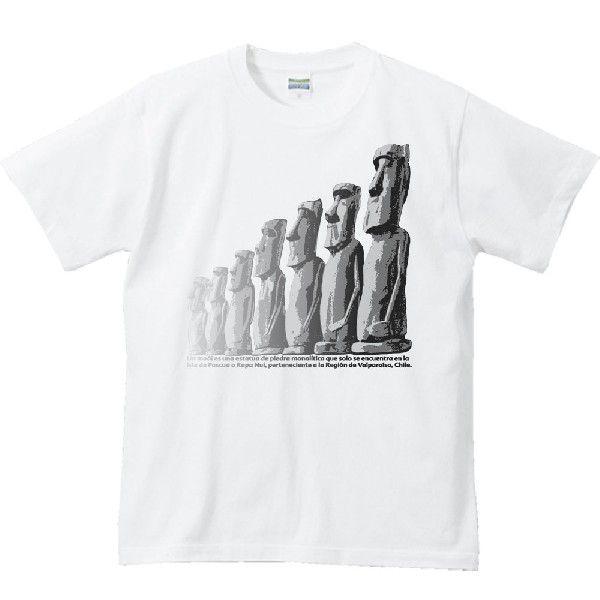 モアイ像（もあい）/半袖Tシャツ : MYDS - 通販 - Yahoo!ショッピング