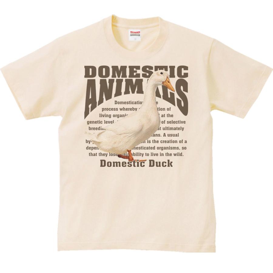 家鴨（アヒル）/飼育動物・家畜/半袖Ｔシャツ　　 |  | 01
