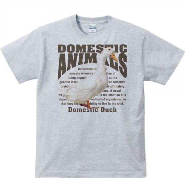 家鴨（アヒル）/飼育動物・家畜/半袖Ｔシャツ　　 |  | 02