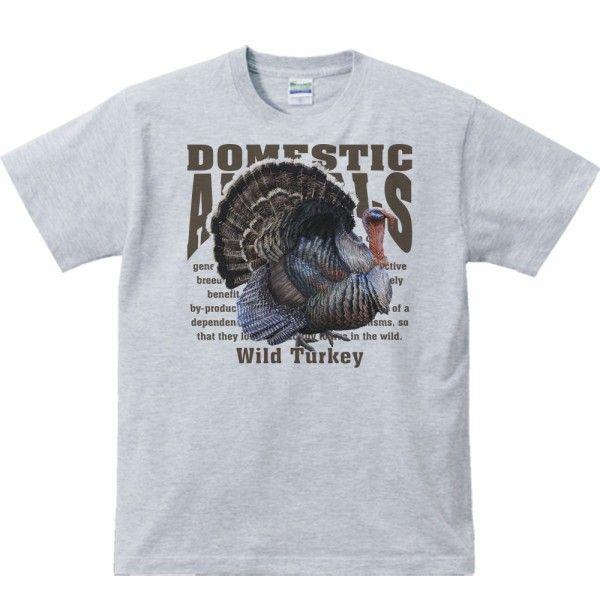 七面鳥（シチメンチョウ）/飼育動物・家畜/半袖Ｔシャツ　　 |  | 02