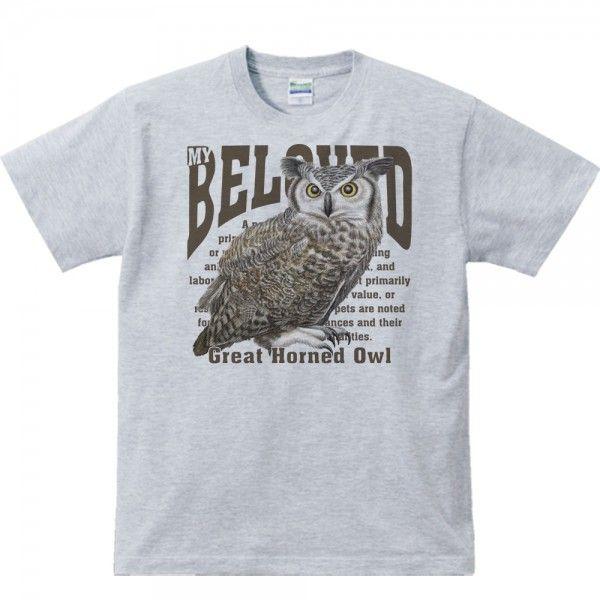 アメリカ ワシ ミミズク/ペット シリーズ/半袖Ｔシャツ　　 |  | 02