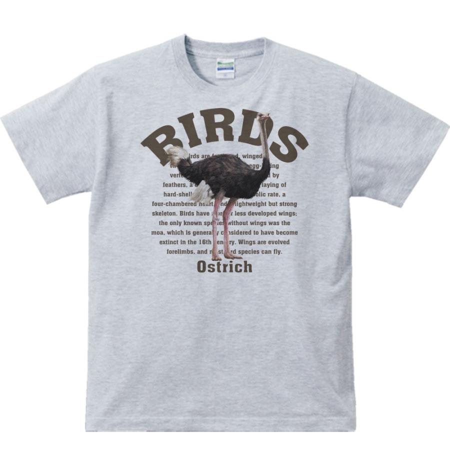 ダチョウ（鳥シリーズ）/半袖Ｔシャツ　　 |  | 02
