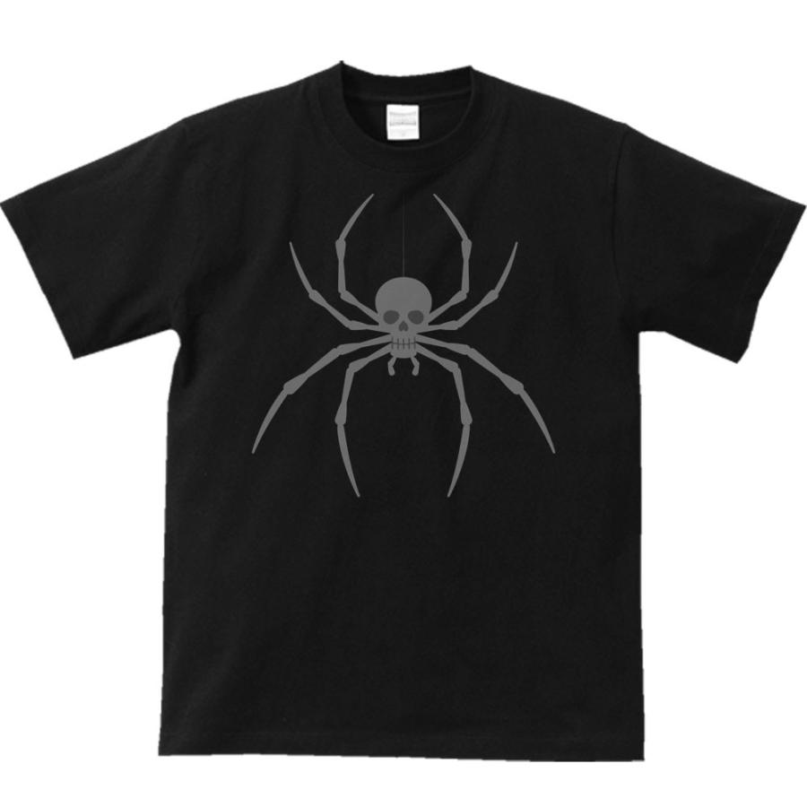 ドクロ蜘蛛（クモ）/半袖Ｔシャツ　　 |  | 04