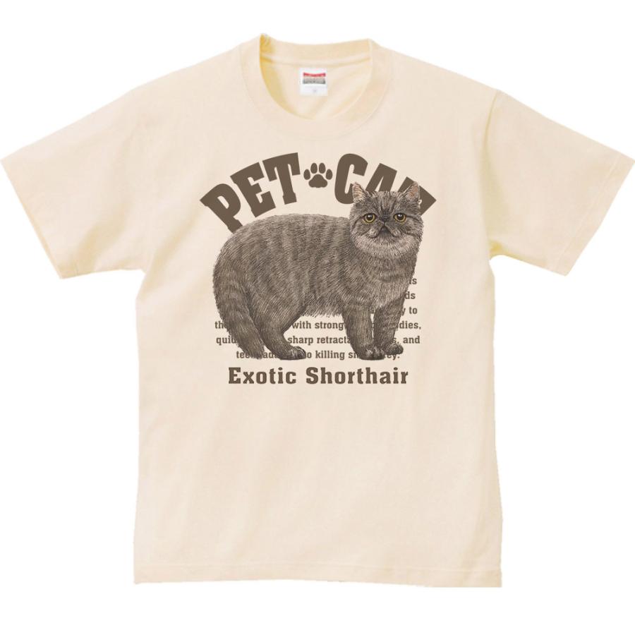 エキゾチック ショートヘア（愛猫シリーズ）/半袖Tシャツ : MYDS