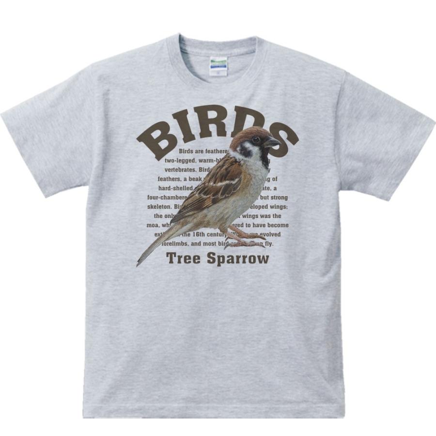 雀（スズメ）鳥シリーズ/半袖Ｔシャツ　　 |  | 02