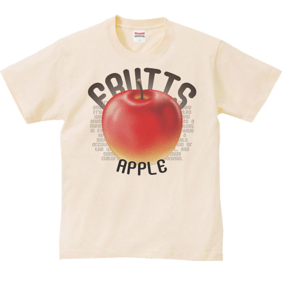 林檎（リンゴ）果物シリーズ/半袖Tシャツ : MYDS - 通販 - Yahoo