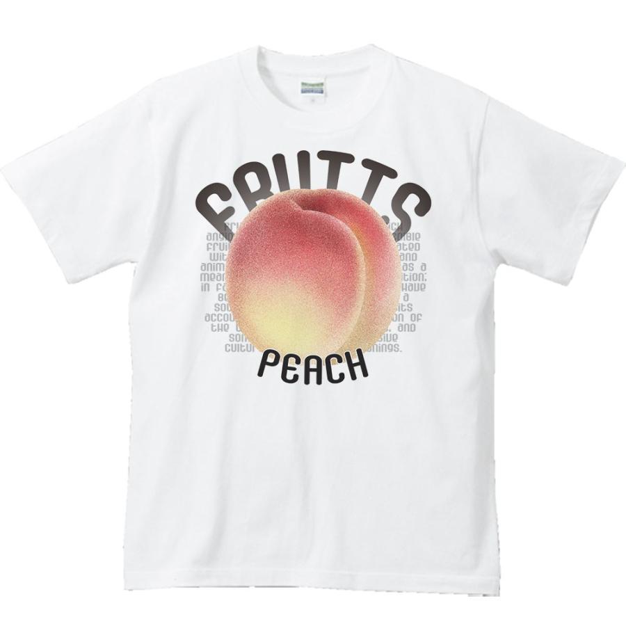 桃（モモ）果物シリーズ/半袖Ｔシャツ | 