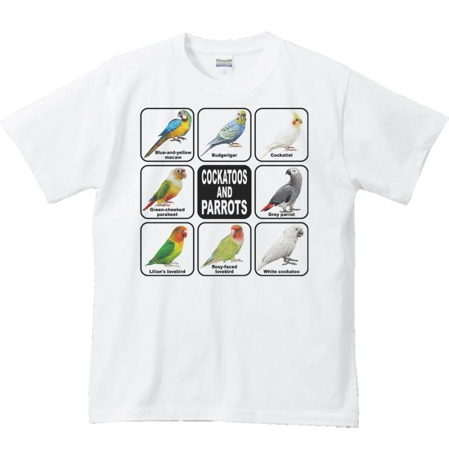 インコ＆オウム/半袖Ｔシャツ |  | 01