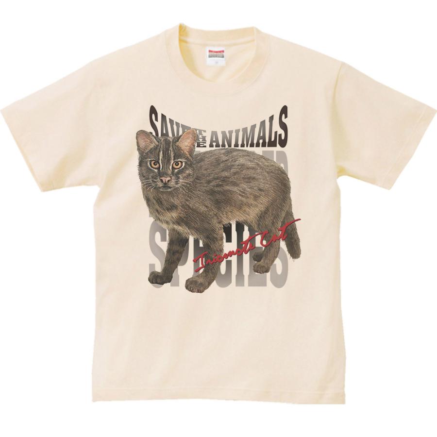 イリオモテヤマネコ（絶滅危惧動物）/半袖Ｔシャツ |  | 02