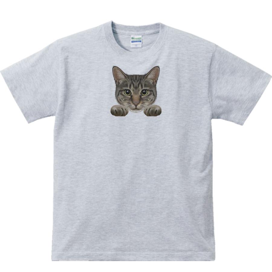 猫の顔・キジトラ/半袖Ｔシャツ |  | 02