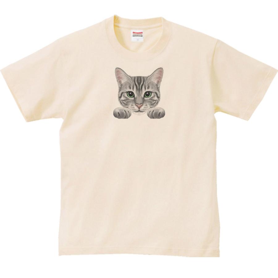 猫の顔・クラシックタビー（アメショ）/半袖Ｔシャツ |  | 02