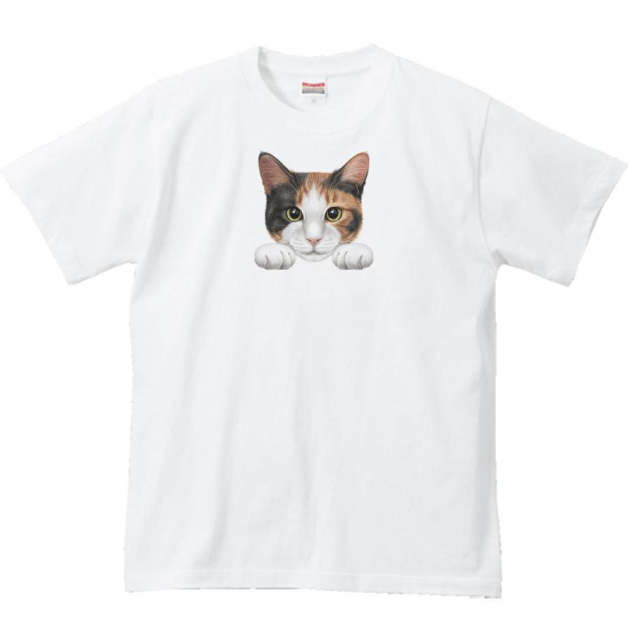 猫の顔・三毛猫/半袖Ｔシャツ |  | 01