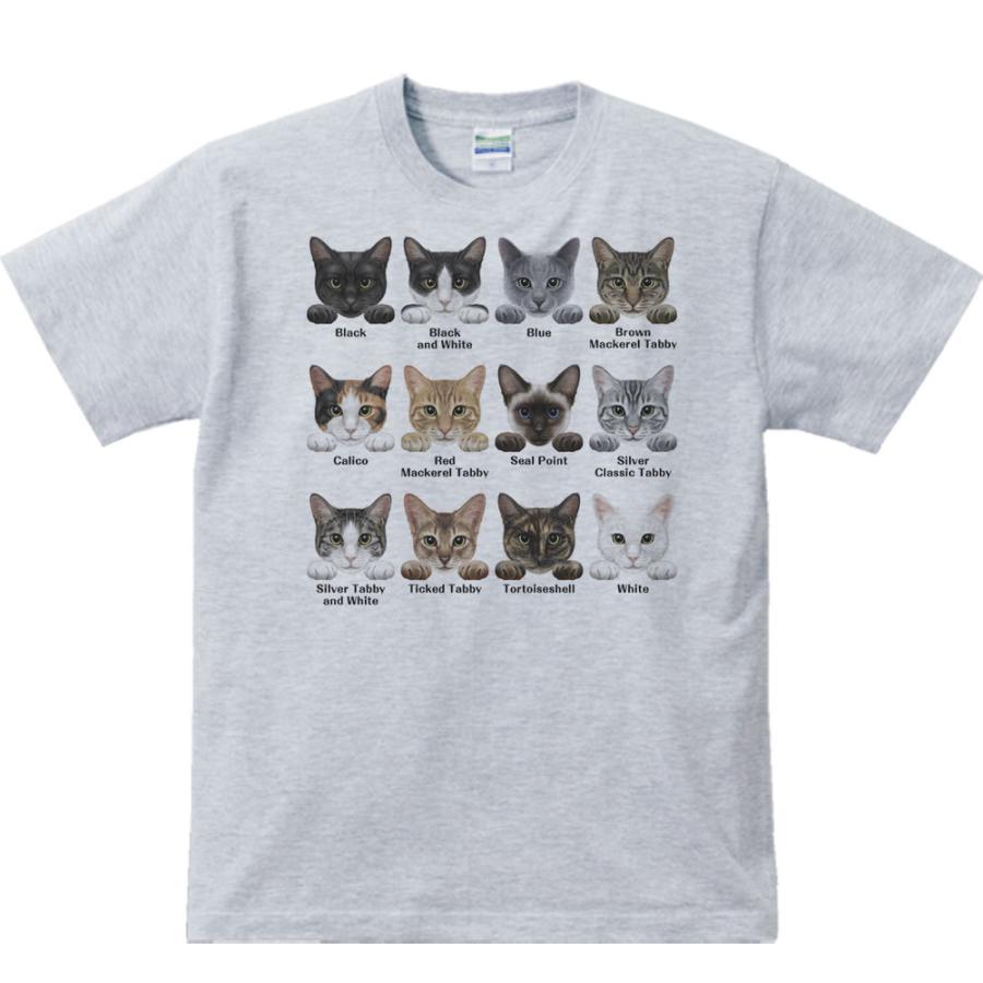 猫の毛色・模様12種/半袖Ｔシャツ |  | 02