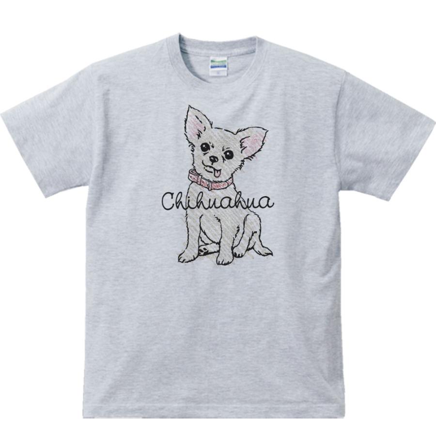 クレヨンタッチ・チワワ（単色）/半袖Ｔシャツ　　 |  | 02