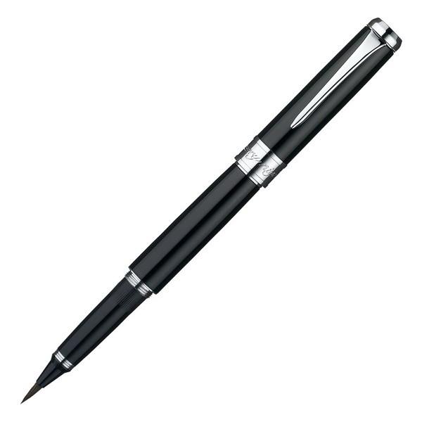 本日ポイント10倍 (取り寄せ品)呉竹 Kuretake くれ竹万年毛筆 スターリーナイト ブラック [在庫僅少]
