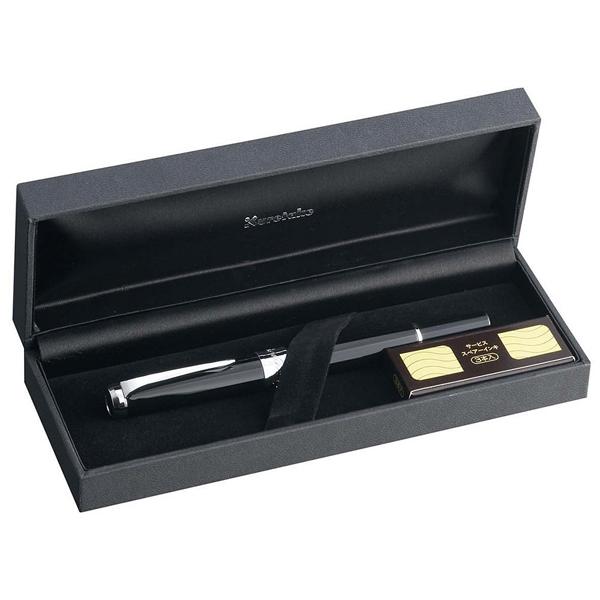 本日ポイント10倍 (取り寄せ品)呉竹 Kuretake くれ竹万年毛筆 スターリーナイト ラインシルバーの画像
