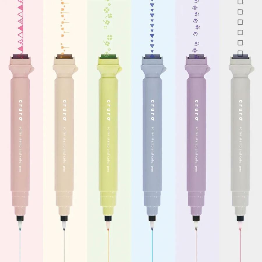 当店ポイント10倍 クツワ カラースタンプペン cruro クルロ DE017 全6種から選択 | クツワ | 11