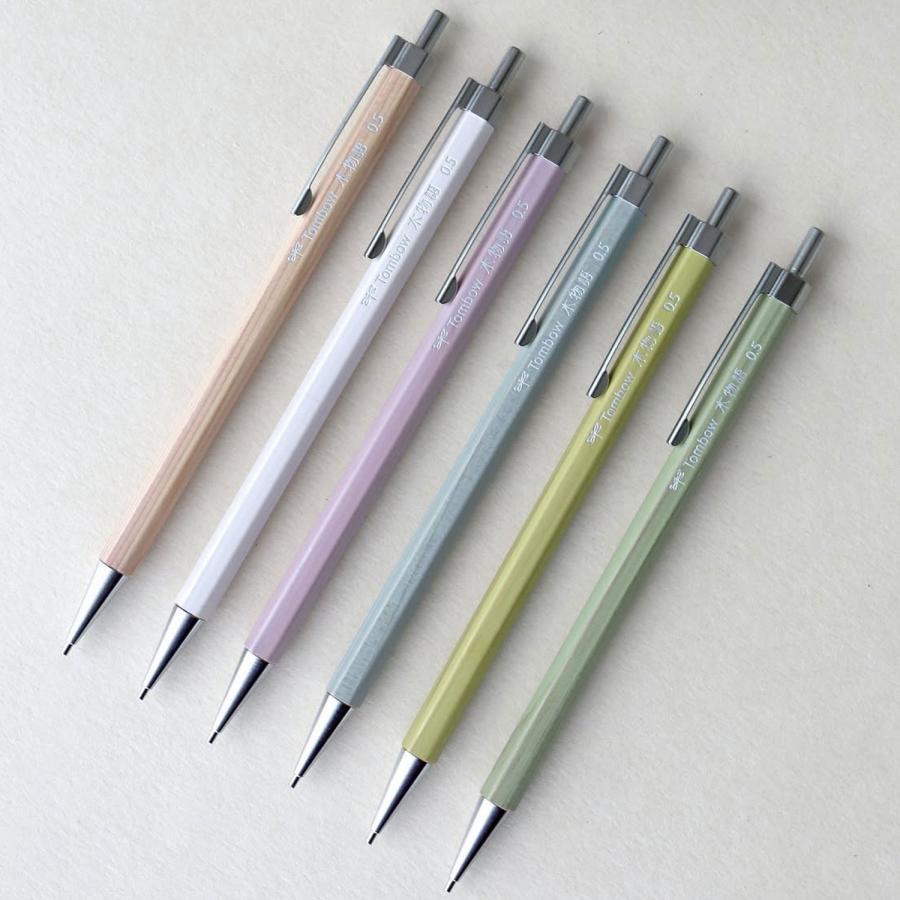トンボ鉛筆 Tombow シャープペンシル 木物語 0.5mm DHA151 全6色から