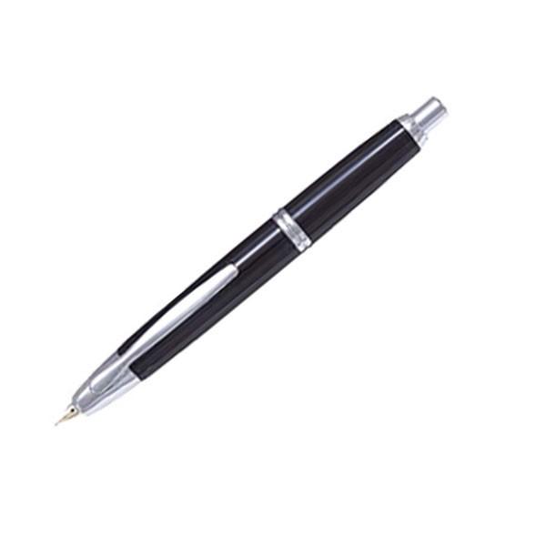 PILOT CAPLESS 多面体 万年筆 ブラック 18k-750 字幅B キャップレス