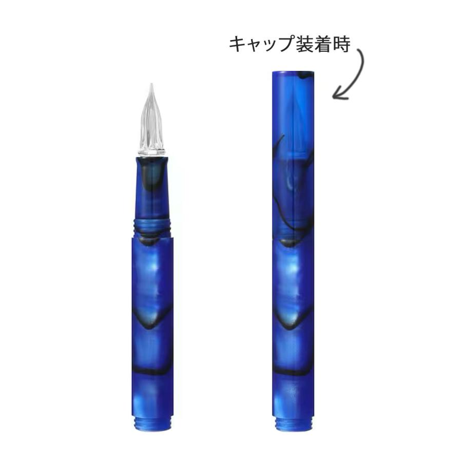 寺西化学工業 当店ポイント10倍 ギター ガラスペン オーロラ キャップ