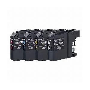 本日ポイント10倍 ブラザー工業(Brother) 純正インク LC213 インクカートリッジ 4色セット LC213-4PK DCP-J4220N DCP-J4225N-B DCP-J4225N-W MFC-J4720N