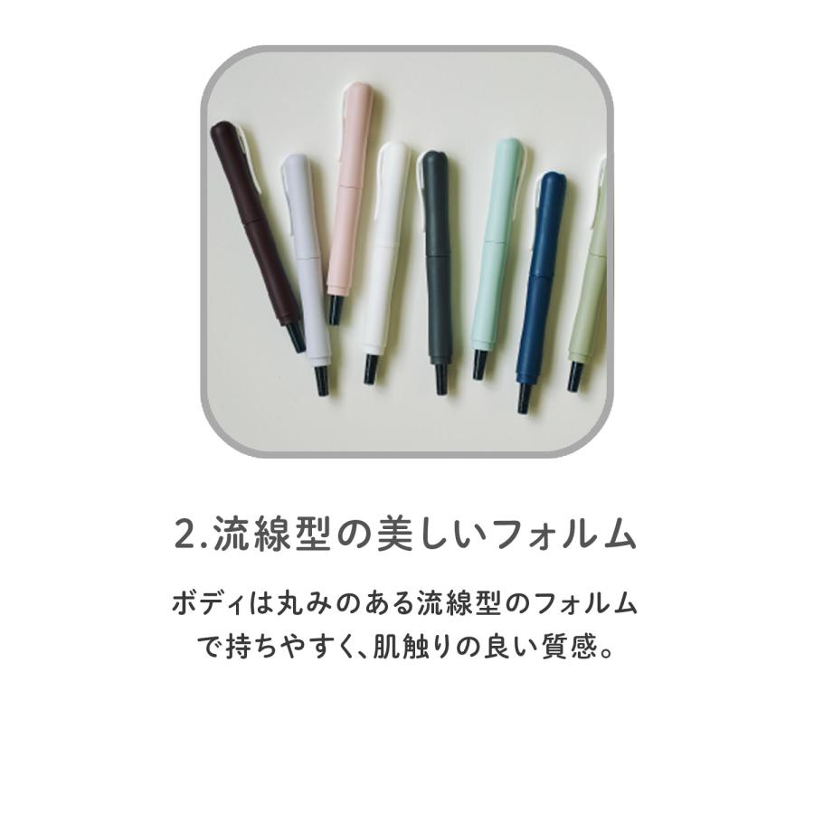呉竹 Kuretake ZIG LETTER PEN COCOIRO ココイロ 極細ブラック LPCF010 全8色から選択 |  | 04