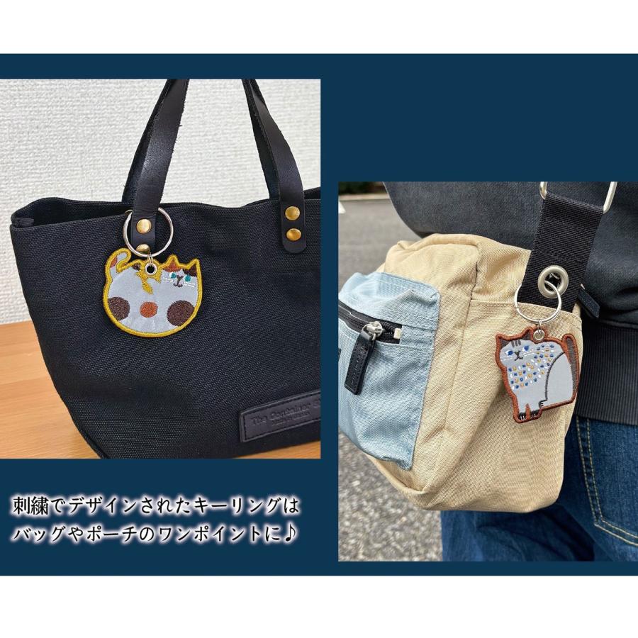 デコレコーポレーション DECOLE fikalycka リフレクター 刺繍キーリング 反射板 RF-262 全4種から選択 | DECOLE | 06