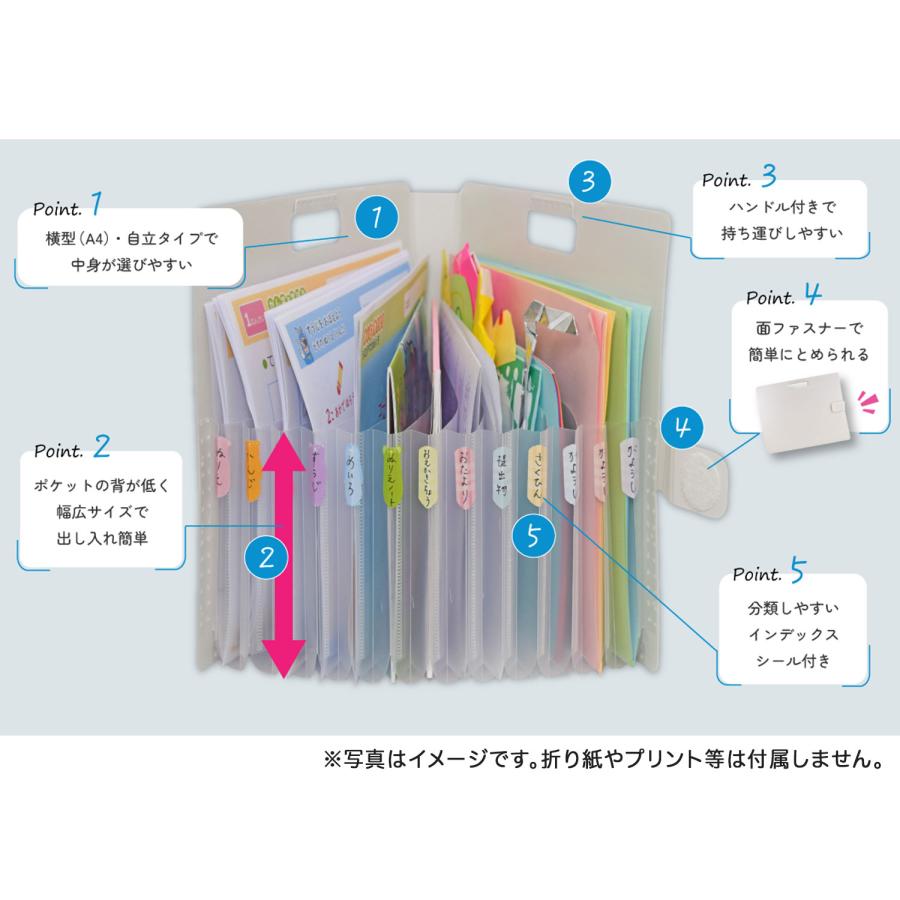 サクラクレパス 本日ポイント10倍 こまごまファイル A4サイズ TF-A4 全