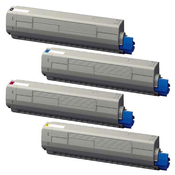 沖電気用(OKI用) TNR-C3L2 リサイクルトナー 4色セット (メーカー直送品) C841dn C841dn-PI C811dn C811dn-T MC863dnw MC863dnwv