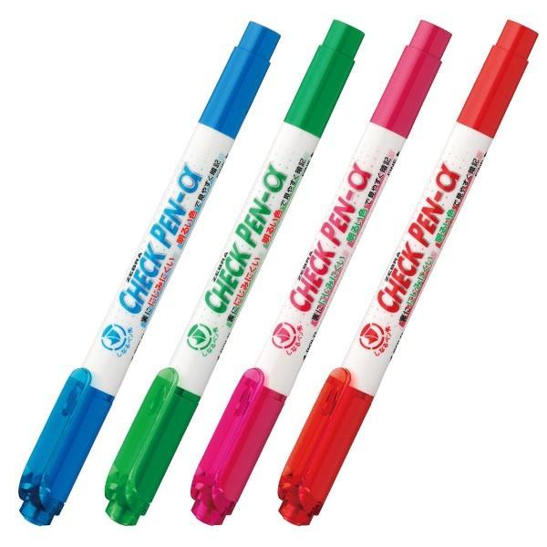 ゼブラ ZEBRA チェックペン α WYT20 全4色から選択 : ビッツ&ボブ