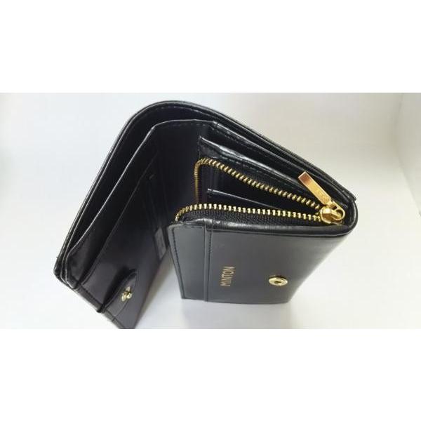 二つ折り財布 レディース ＭＩＮＴＯＮ 中Ｌ字ファスナー 牛革 本革 カード多数 収納豊富 ミントン 高級感 母の日 ギフト プレゼント |  | 05