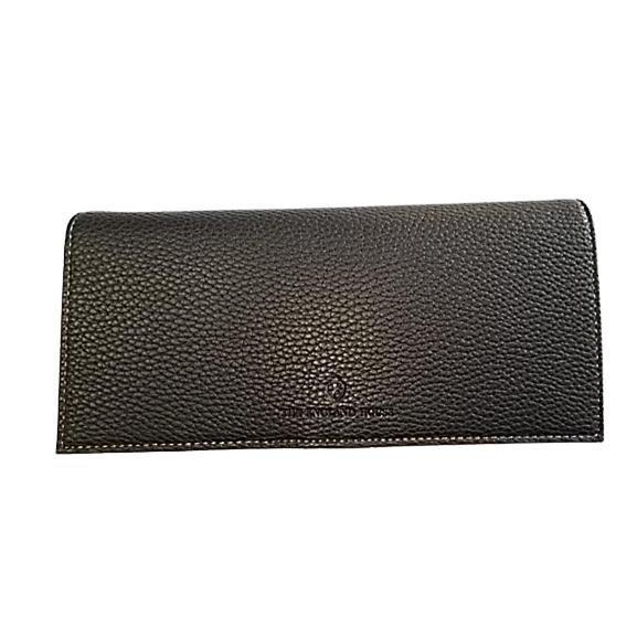 イングランドハウス メンズ 長財布 ブラック オシャレな 使いやすい かぶせ財布 アウトレット在庫処分 多収納 カードが沢山入る | 