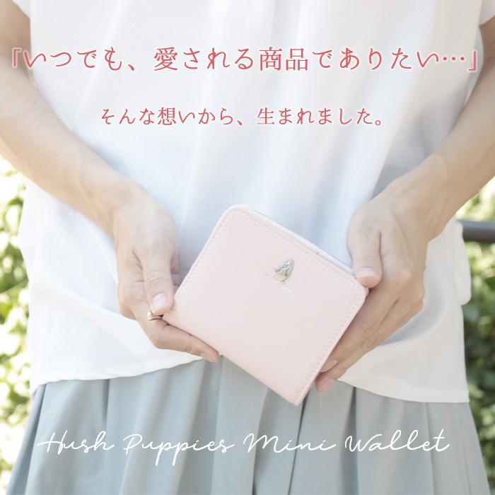 ハッシュパピー（Hush Puppies） 二つ折り財布 ラウンドファスナー