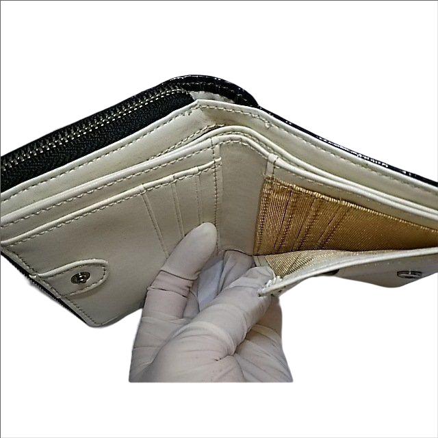 LuluCastagnetteルルカスタネット ラウンドファスナー二つ折り財布