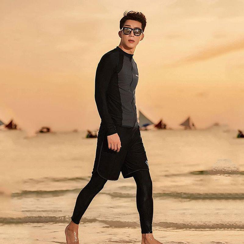 驚きの安さ Taotech ラッシュガード メンズ セット 長袖 水着 サーフパンツ レギンス フィットネス お洒落 水陸両用 贅沢 三点セット Uvカ 人気が高い Www Aqtsolutions Com