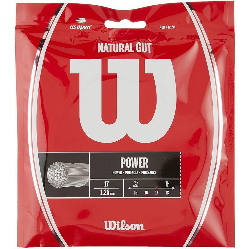 Wilson(ウイルソン) テニス ストリング ガット NATURAL GUT 17 (ナチュラルガット 17) WRZ999900 ウィル｜prior2｜03