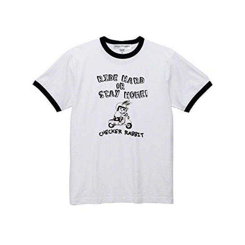 入荷中 入手困難 CHECKER RABBIT Ringer T-shirt チェッカーラビットリンガーTシャツ S Lサイズ fromnowon.ca fromnowon.ca